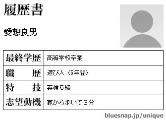 履歴書メーカー